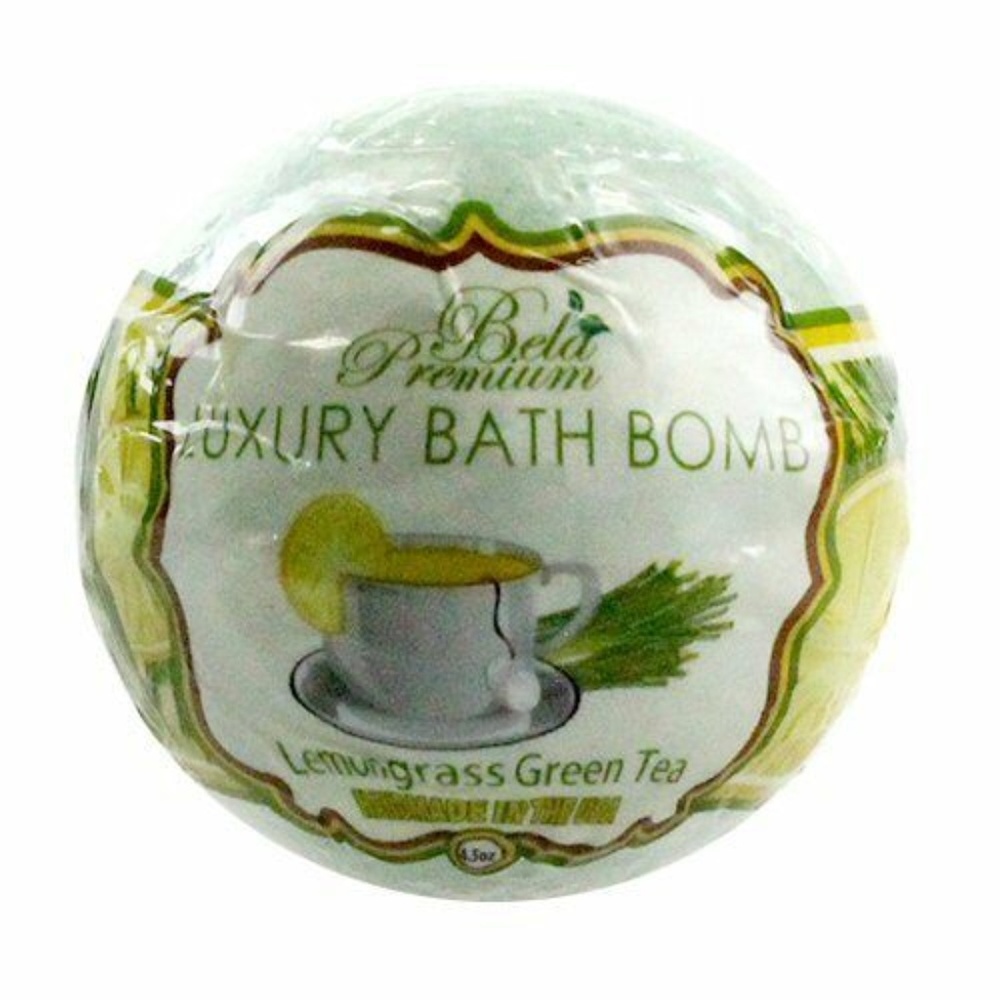 Bela Premium Luxury Bath Bomb - Lemongrass Green Tea (7 for $15, 12 for $30)